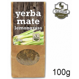 YERBA MATE Z TRAWĄ CYTRYNOWĄ 100 G